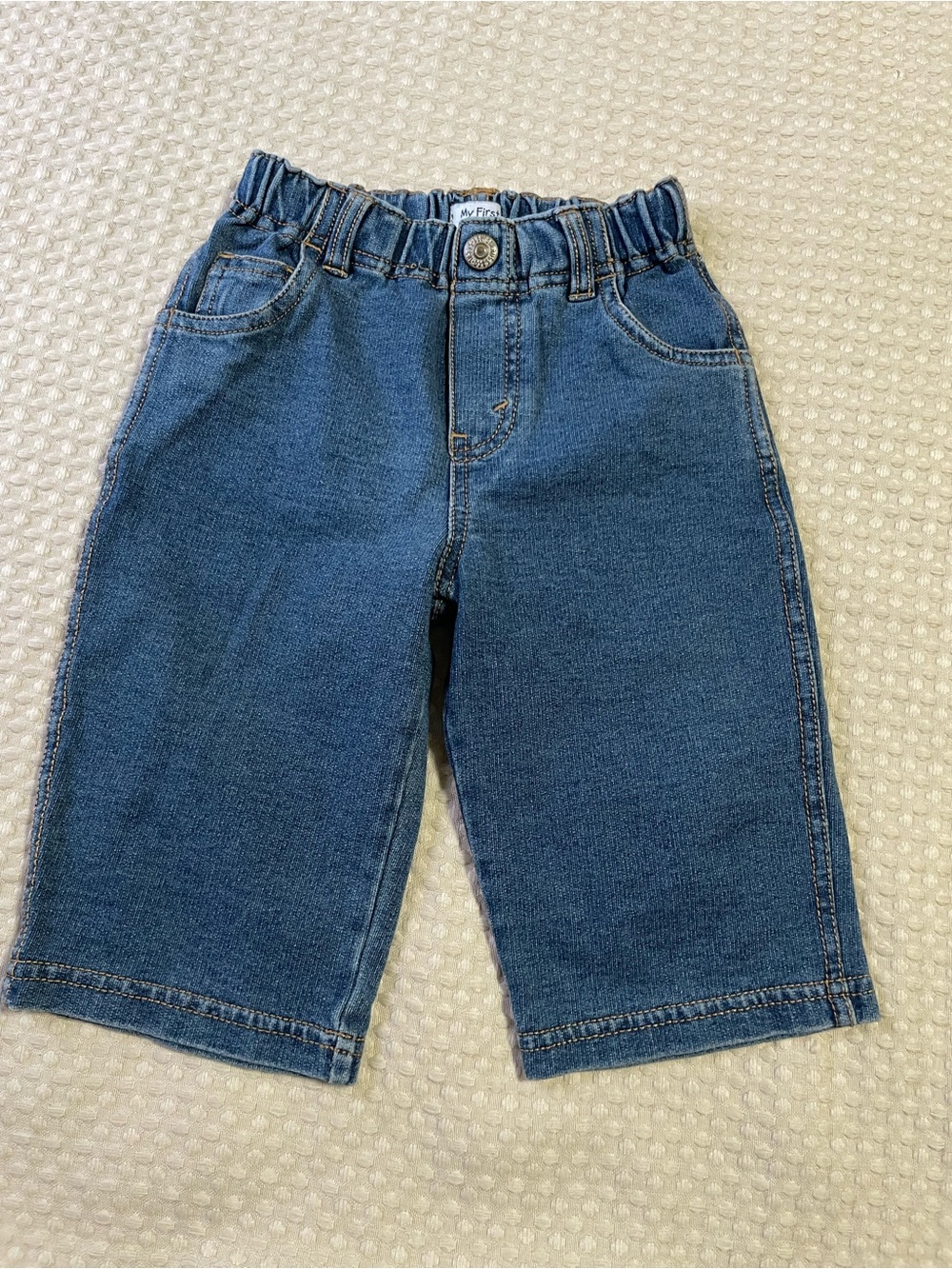 Baby Levi's Denim Jeans - Size 6/9 Months - "My First Levi's" Blue Jeans